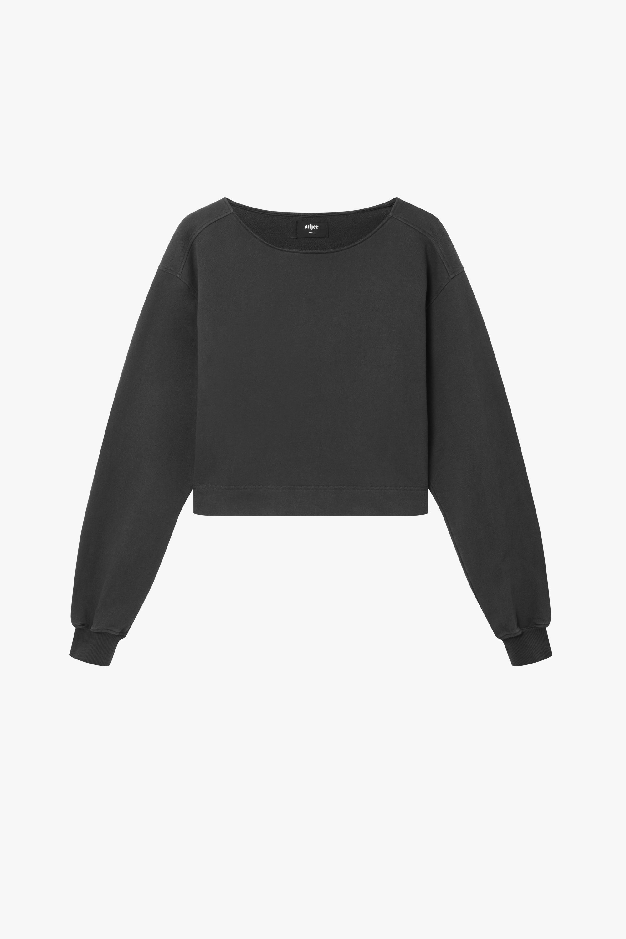 Cropped Oversized Sweatshirt ‐ OTHER UK - Main Image
