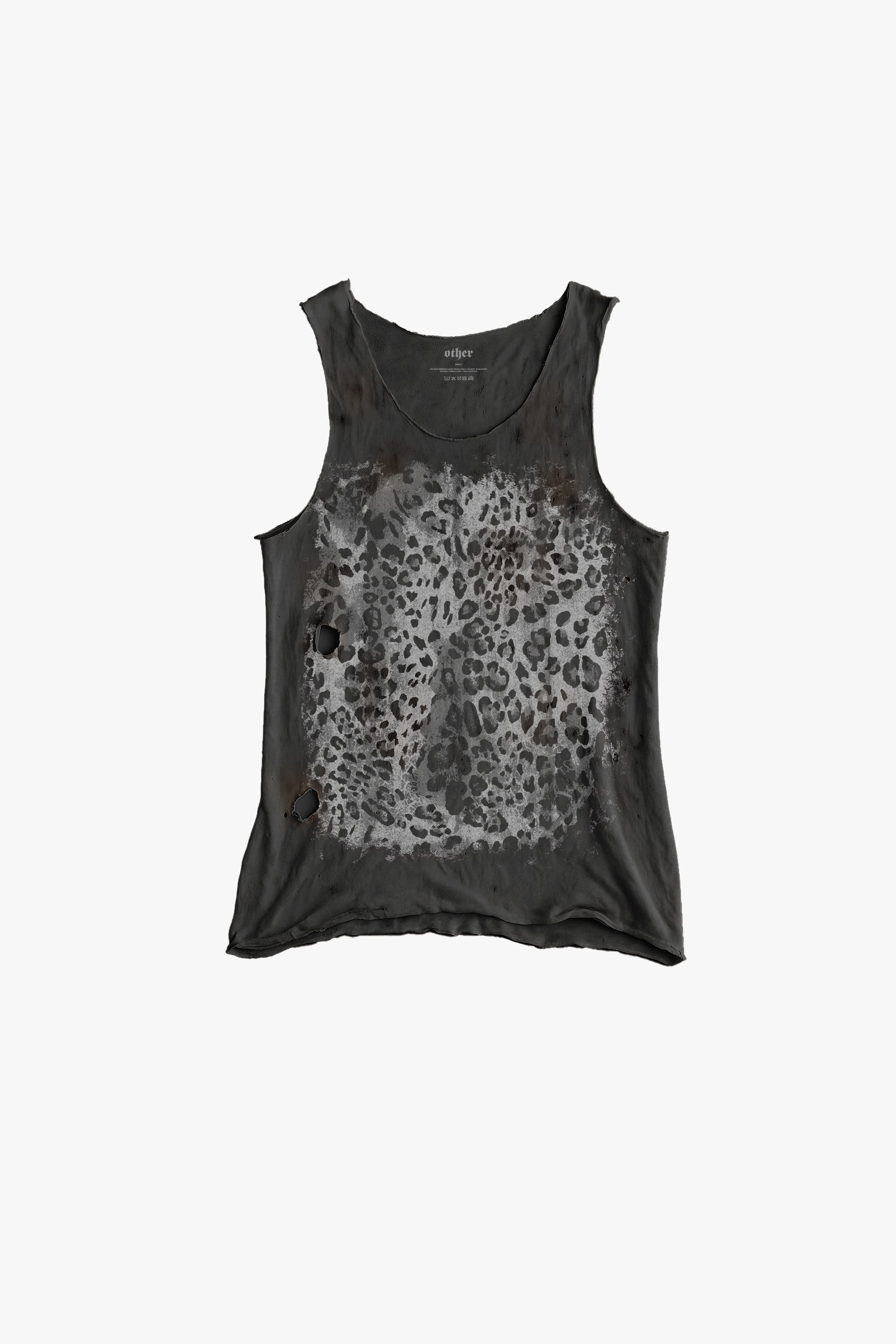 トップス 00s leopard crash tank top CIVARIZE トップス 00s leopard crash tank top CIVARIZE Colored Leopard