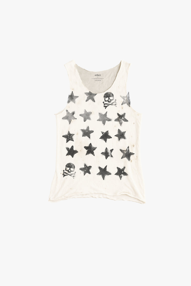 GRAFFITI STARS DESTROYED TANK