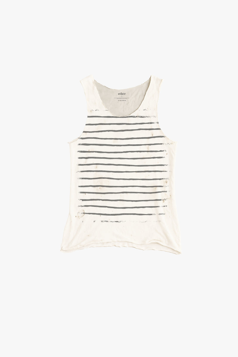 STRIPE DESTROYED TANK