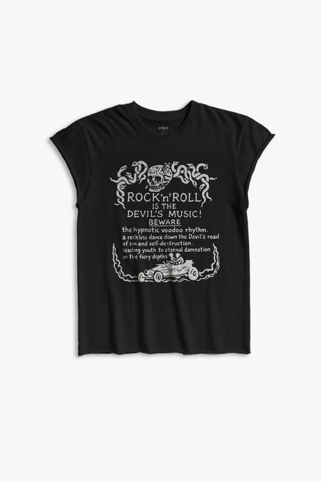 DEVILS MUSIC ROCKER TEE
