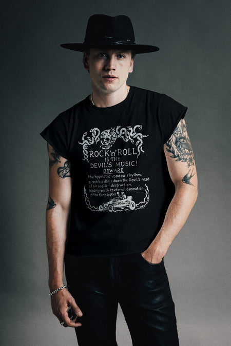 DEVILS MUSIC ROCKER TEE