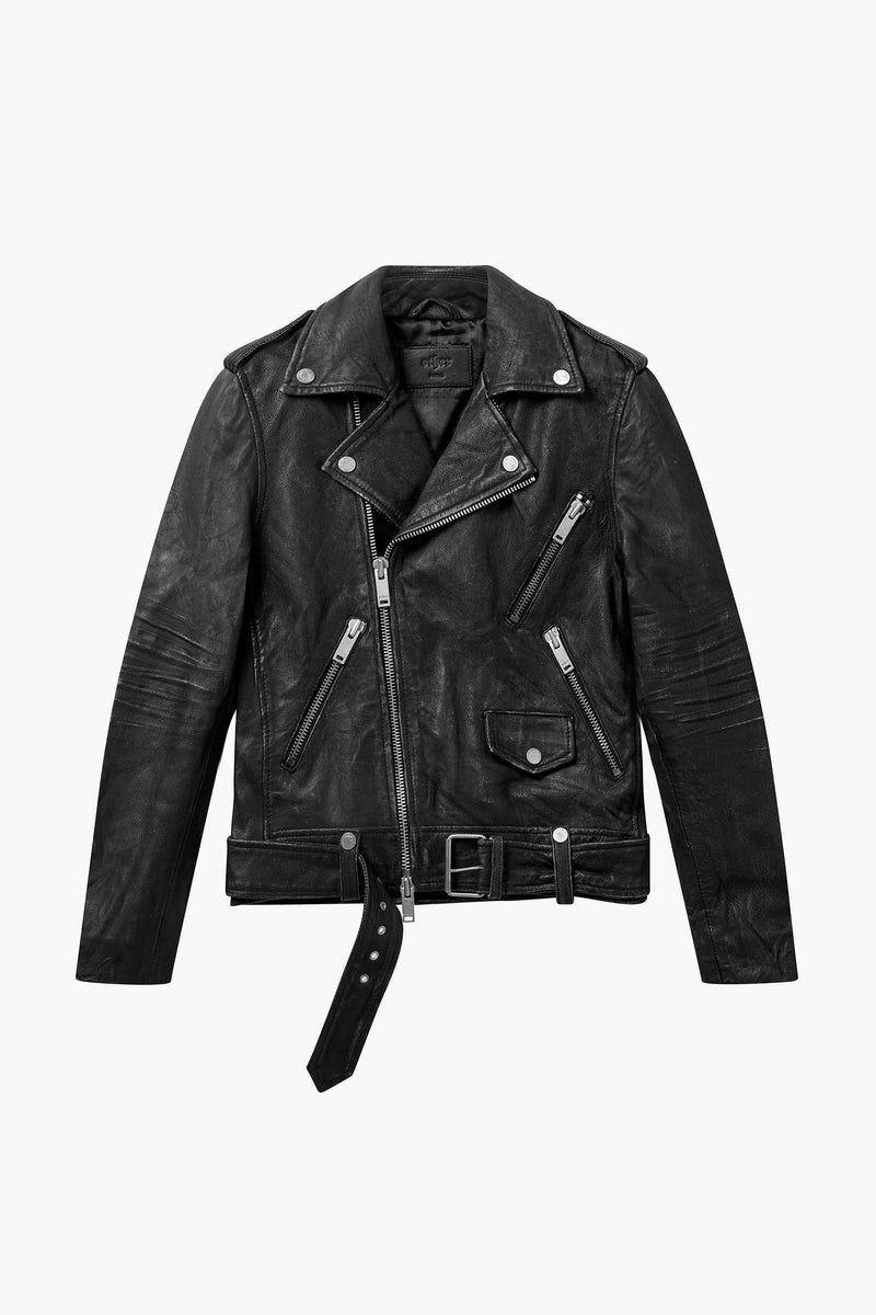 The Davey Biker Jacket | Roadworn Vintage black