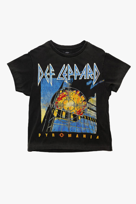 DEF LEPPARD PYROMANIA VINTAGE T-SHIRT