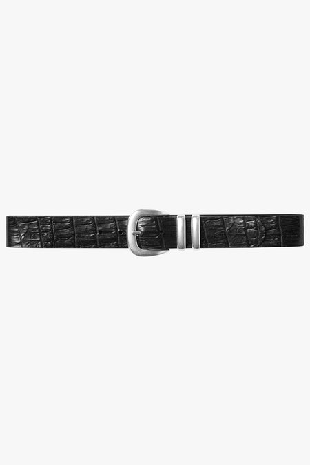 DUO BELT - BLACK CROC