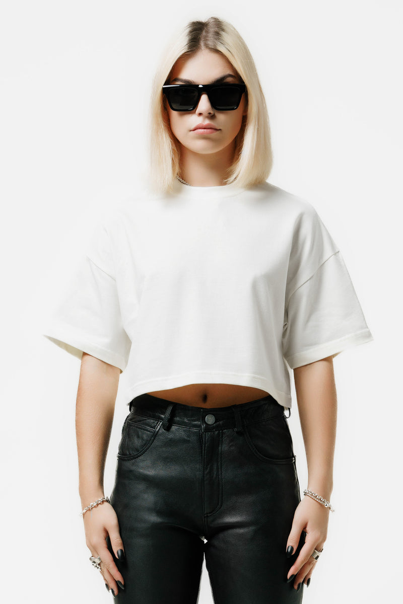 Cropped Oversized T-Shirt