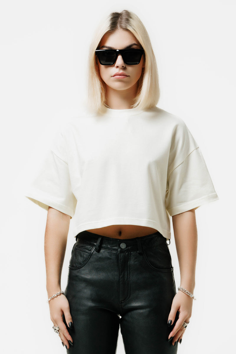 Cropped Oversized T-Shirt