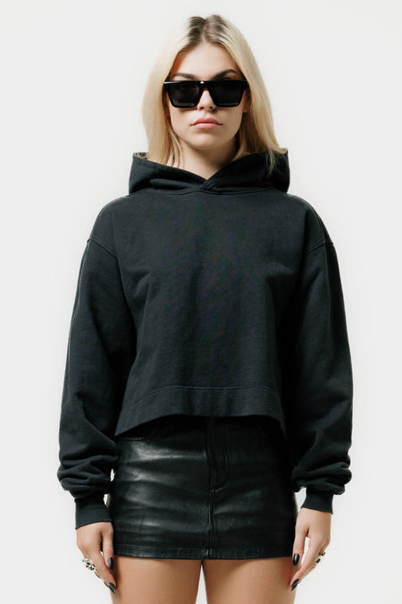 Cropped Oversized Hoodie