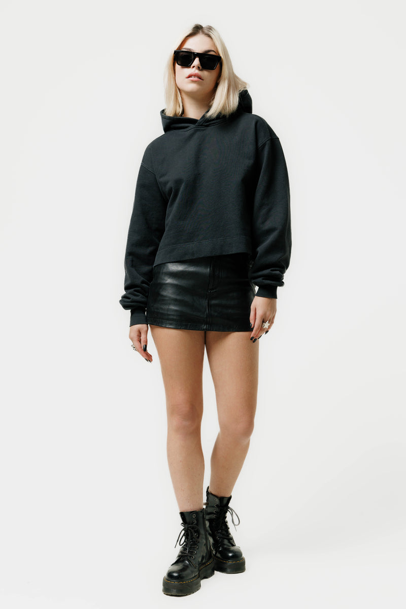 Cropped Oversized Hoodie