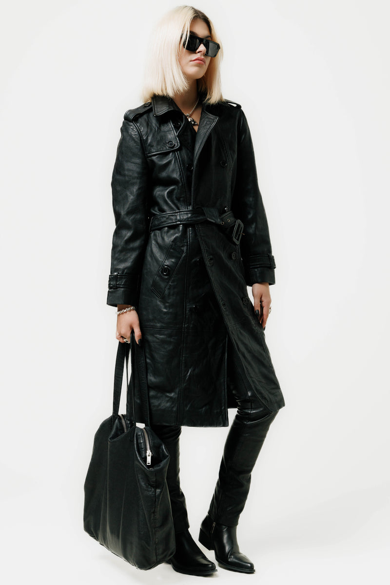 Leather Trench