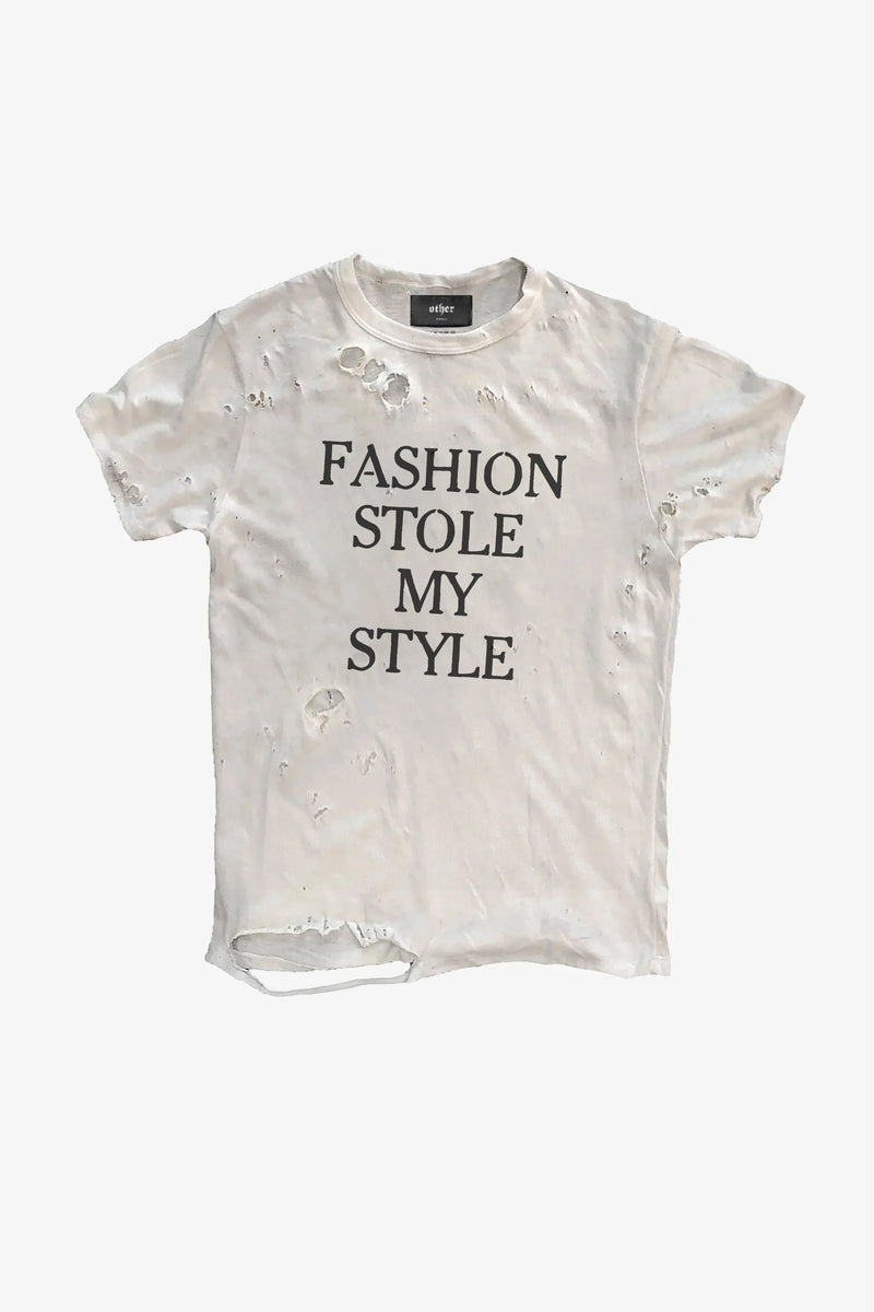 Fashion Stole My Style Thrasher Tee