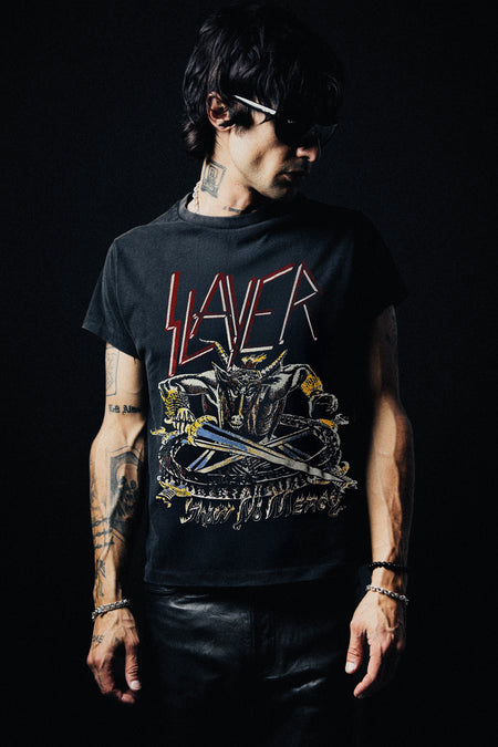 SLAYER FACE THE FUCKIN SLAYER VINTAGE T-SHIRT