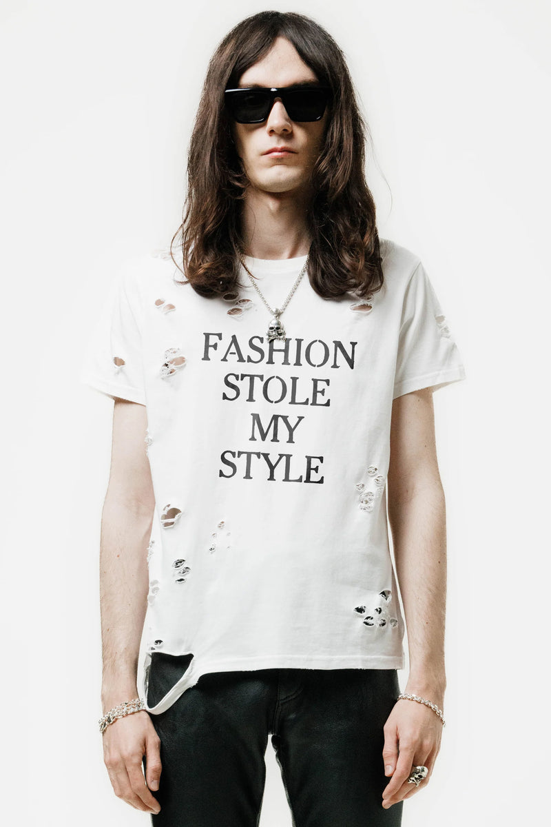 Fashion Stole My Style Thrasher Tee