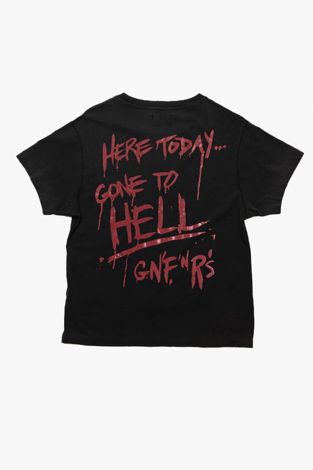 GUNS N' ROSES HERE TODAY GONE TO HELL 1987 VINTAGE T-SHIRT