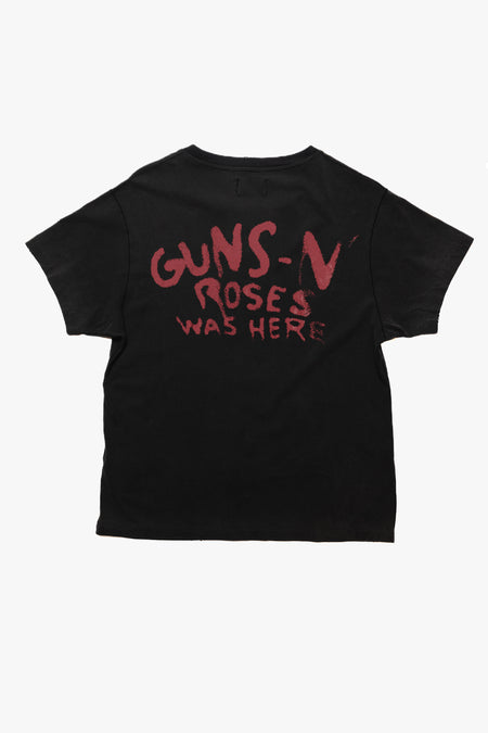 GUNS N' ROSES WAS HERE VINTAGE T-SHIRT