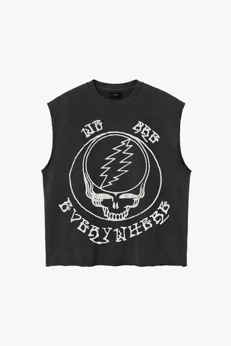 GRATEFUL DEAD WE ARE EVERYWHERE RAW EDGE SWEATSHIRT