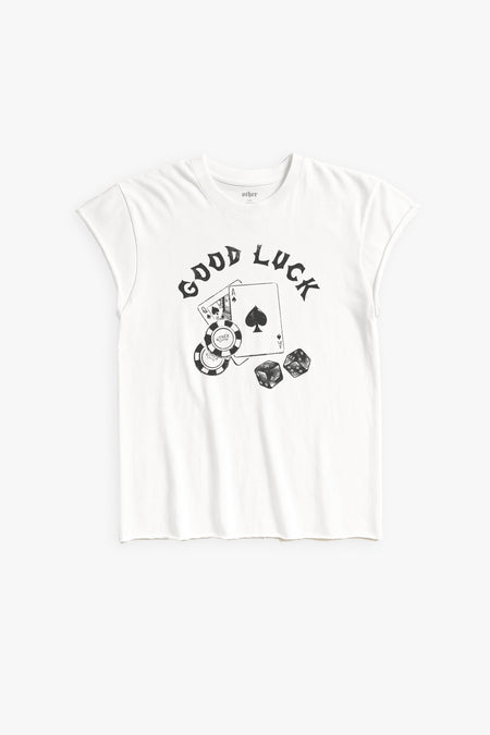 GOOD LUCK ROCKER TEE