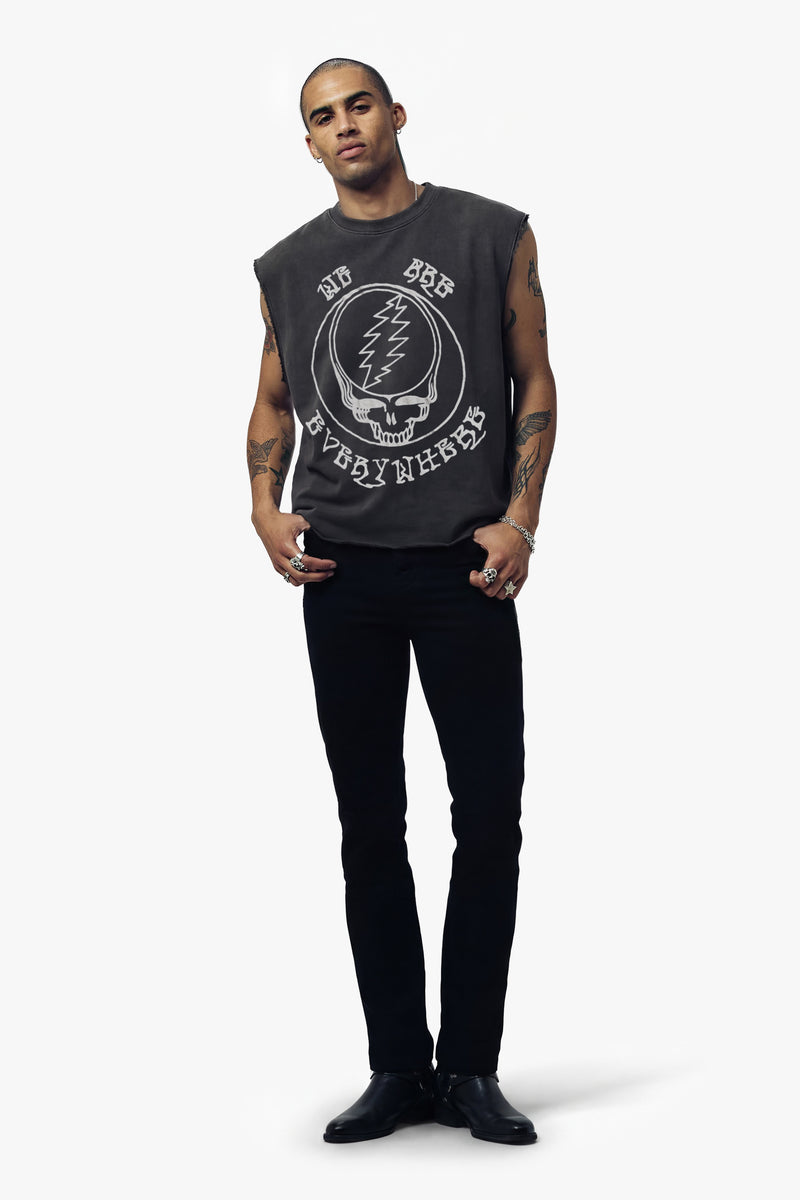 GRATEFUL DEAD WE ARE EVERYWHERE RAW EDGE SWEATSHIRT