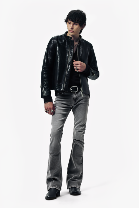 O32 Flared Jeans - VINTAGE BLACK