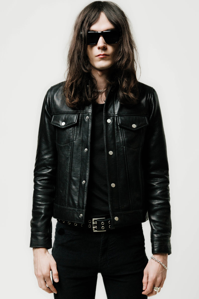 Leather Trucker Jacket