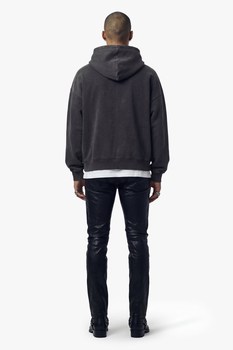 Vintage Issue Oversized Hoodie - Vintage Black
