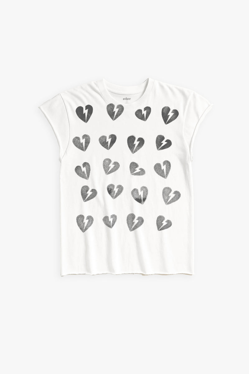 HEARTS ROCKER TEE