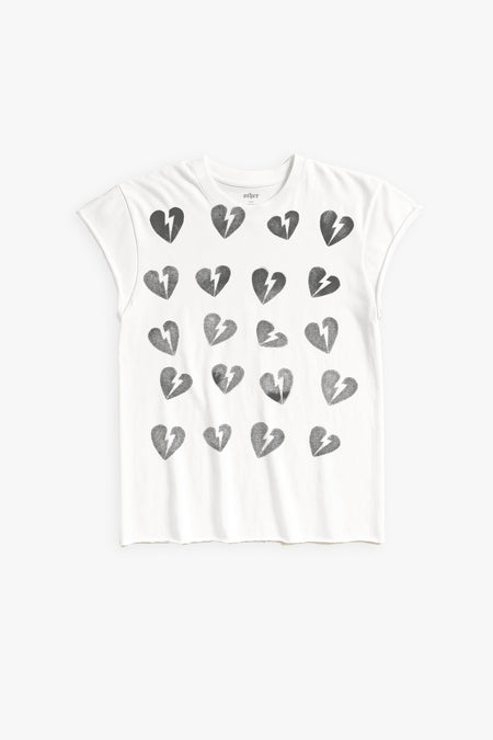 HEARTS ROCKER TEE
