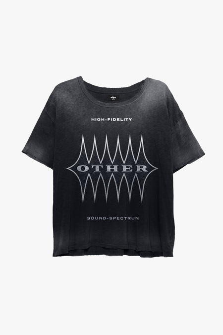 High Fidelity Decay T Shirt - Black Ink