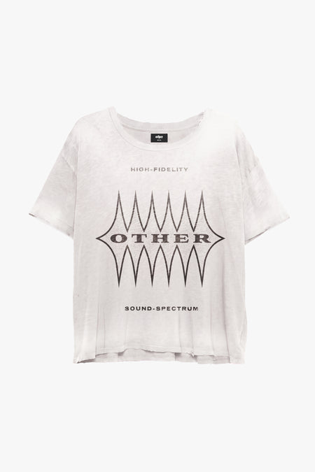 High Fidelity Decay T Shirt - Aged Bone