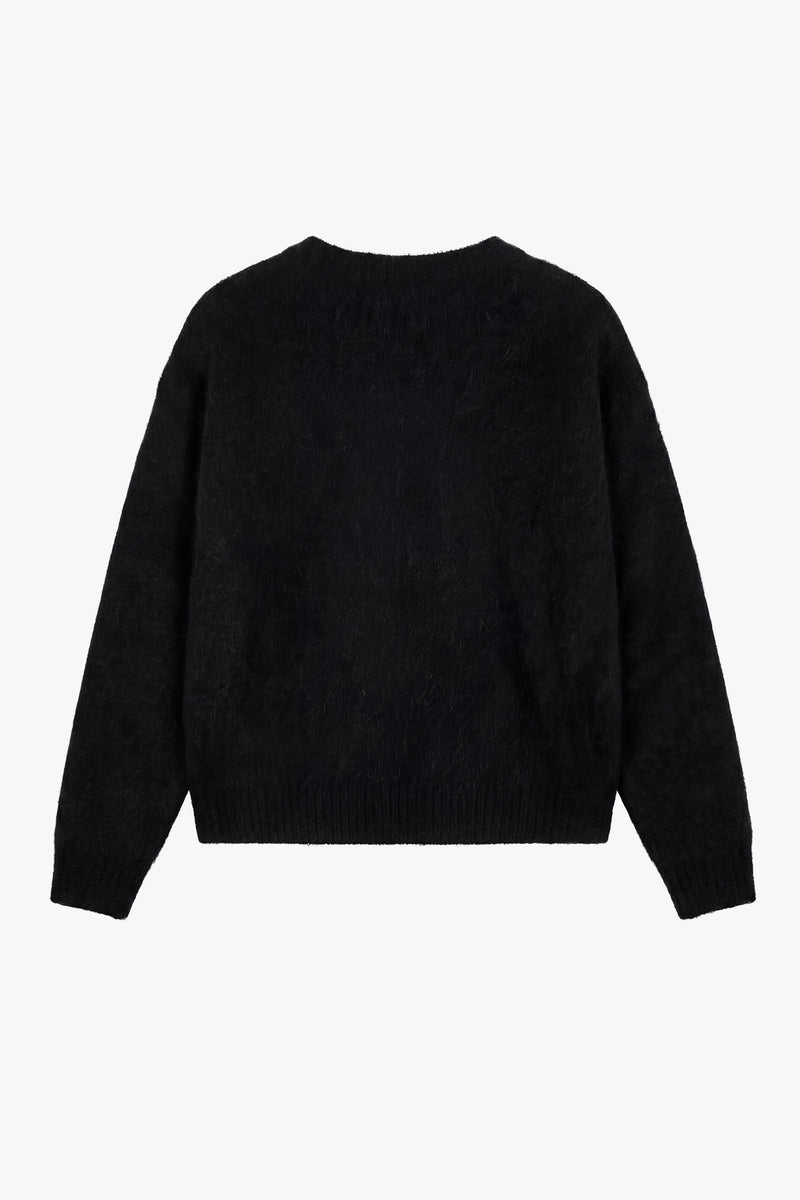 Icon Berwick Brushed Knit jumper - Black