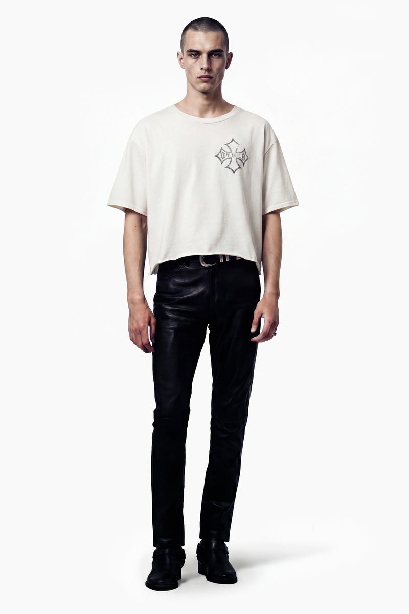 Icon Raw Edge Vintage Issue Oversized T-Shirt - Blonde