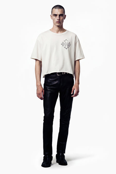 Icon Raw Edge Vintage Issue Oversized T-Shirt - Blonde