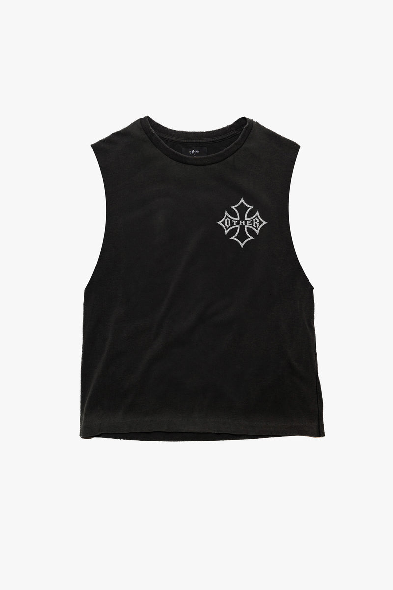 Icon Vintage Issue Tank - Worn Black