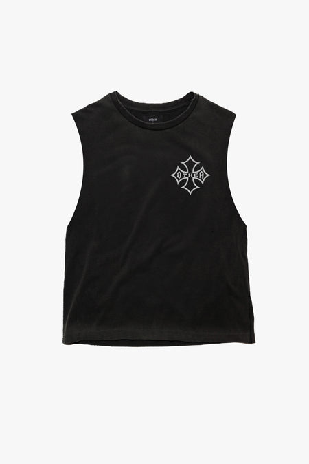 Icon Vintage Issue Tank - Worn Black