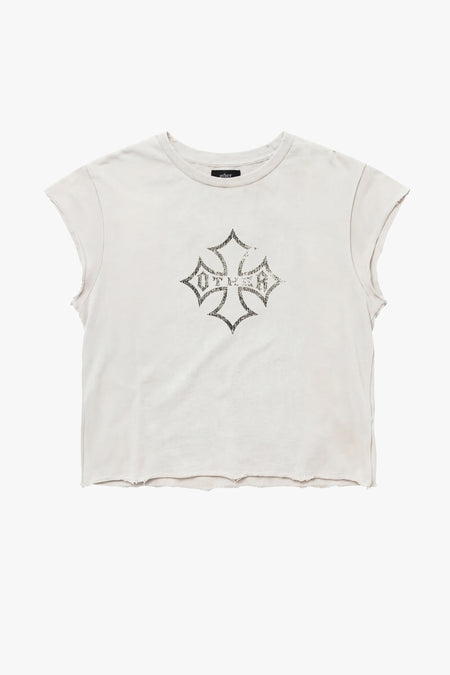 Icon Vintage Issue Raw Edge T-Shirt - Blonde