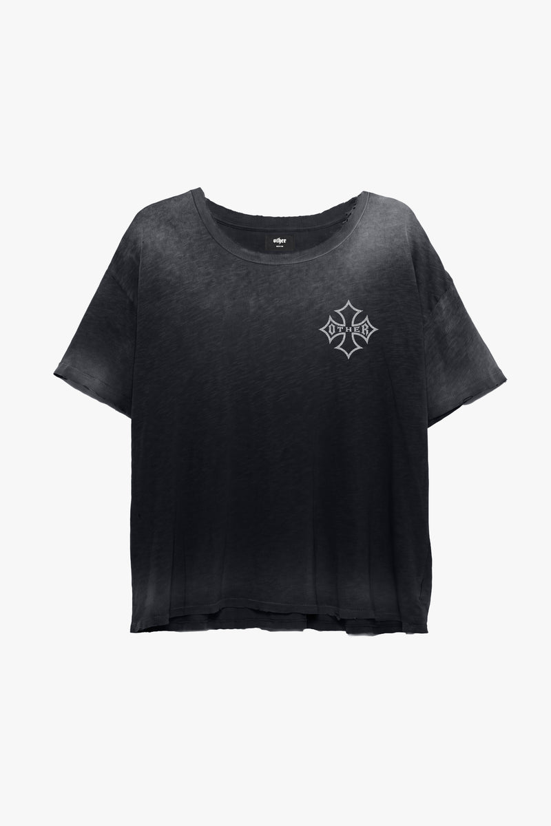 ICON DECAY TEE - Black Ink