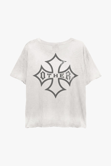 ICON DECAY TEE - Aged Bone