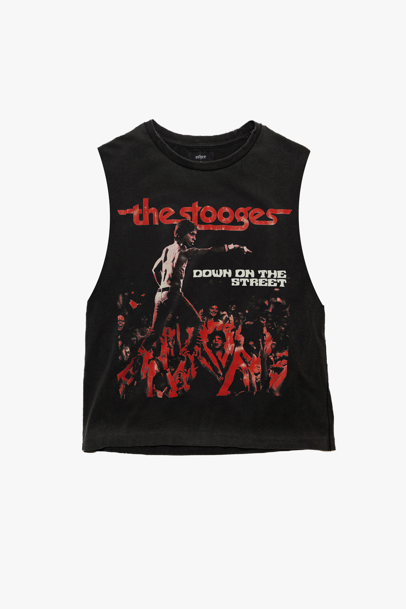 IGGY & THE STOOGES DOWN ON THE STREET VINTAGE TANK