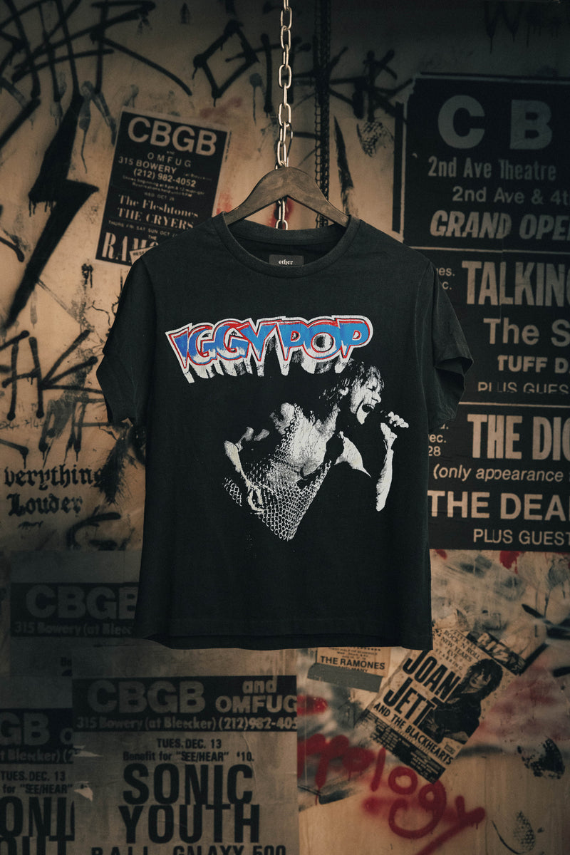 IGGY POP RAW POWER VINTAGE T-SHIRT