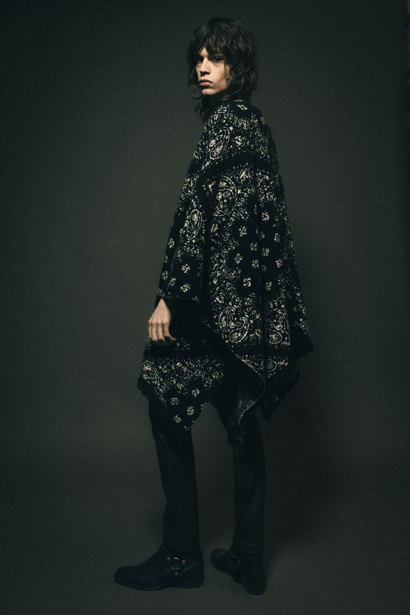 The Poncho Patchwork Bandana | Black