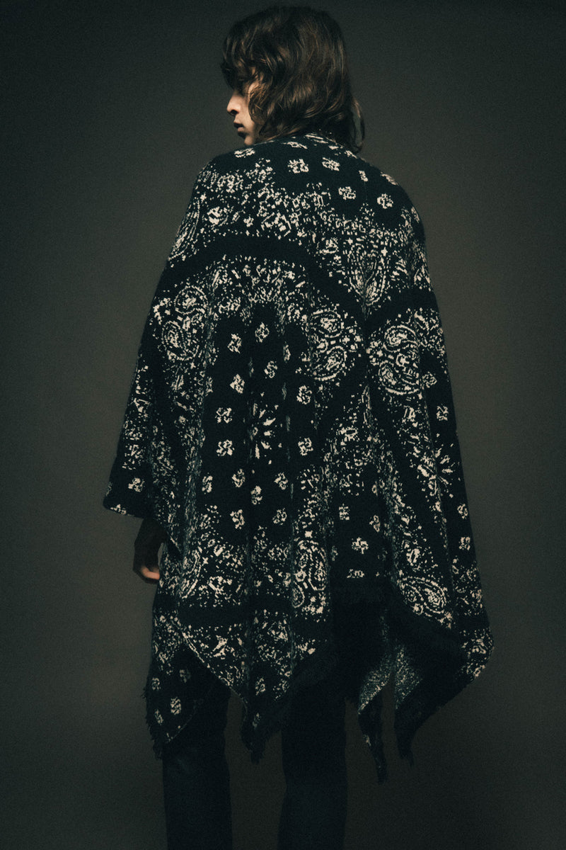 The Poncho Patchwork Bandana | Black