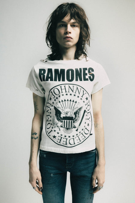 RAMONES CLASSIC SEAL VINTAGE T-SHIRT