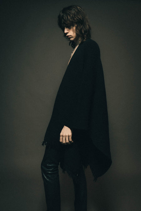 The Poncho -Black