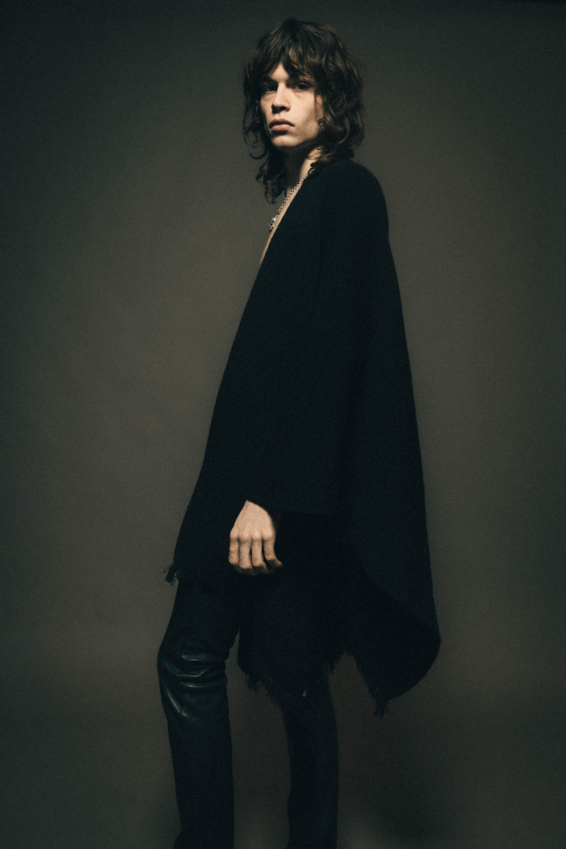 The Poncho | Black