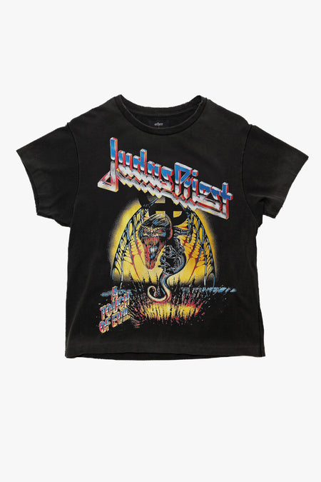 JUDAS PRIEST A TOUCH OF EVIL VINTAGE T-SHIRT
