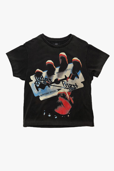 JUDAS PRIEST BRITISH STEEL VINTAGE T-SHIRT