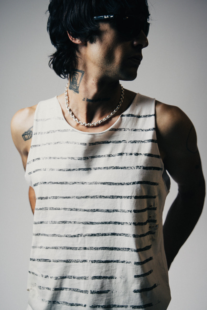 STRIPE DESTROYED TANK