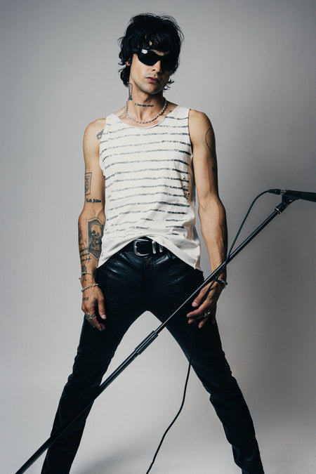 STRIPE DESTROYED TANK