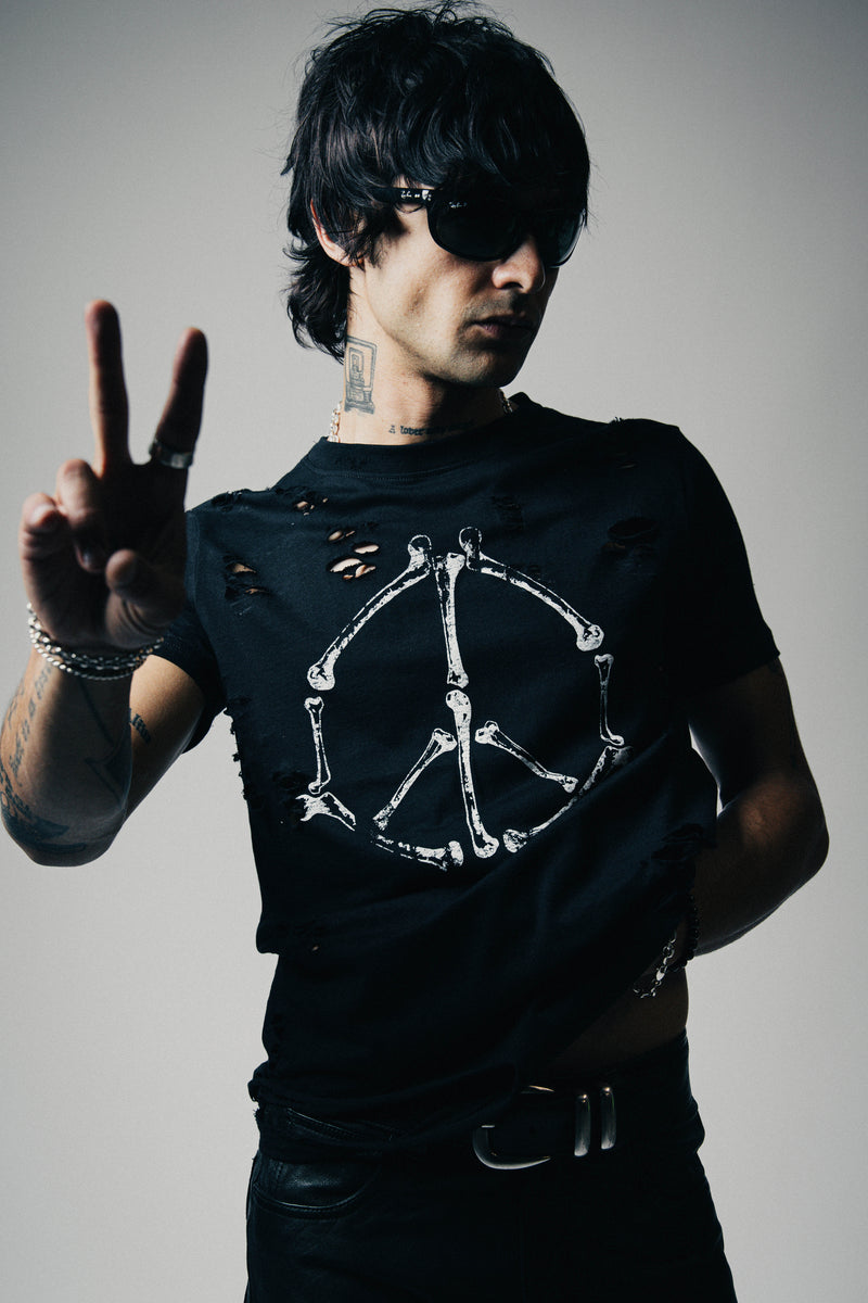 PEACE BONES THRASHER TEE