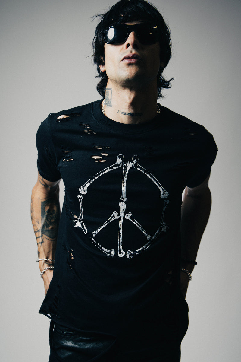 PEACE BONES THRASHER TEE